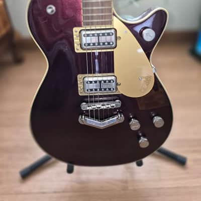 Gretsch G6228 Players Edition Jet BT with V-Stoptail 2018 - Present Dark Cherry Metallic image 2