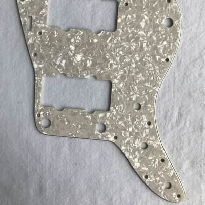 For US Jazzmaster Guitar Pickguard , 4 Ply Ivory White Pearl image 1