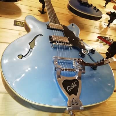 Guild Starfire I DC - Pelham Blue image 6