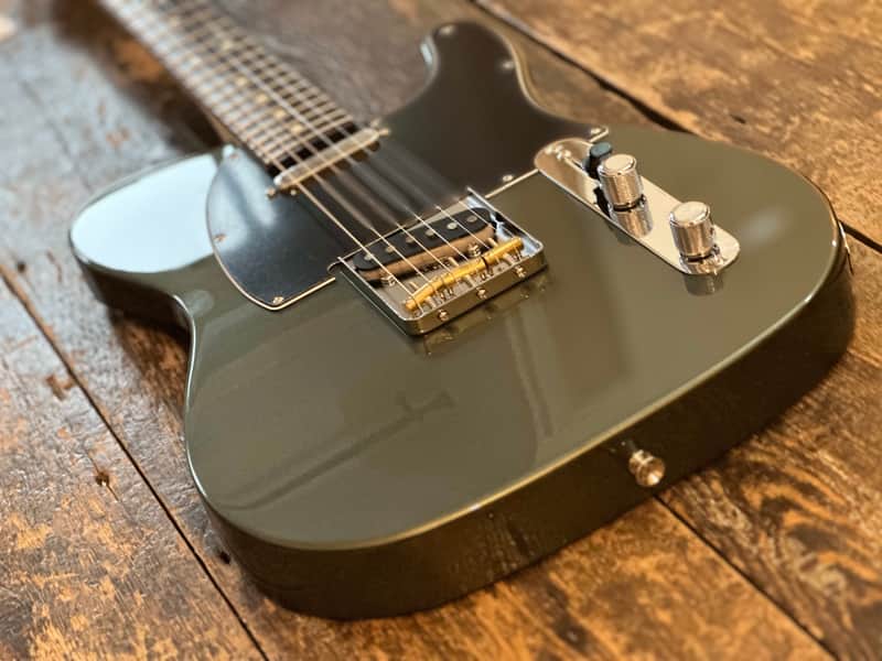 Fender FSR Hybrid II Telecaster Jasper Olive Metallic MIJ | Reverb