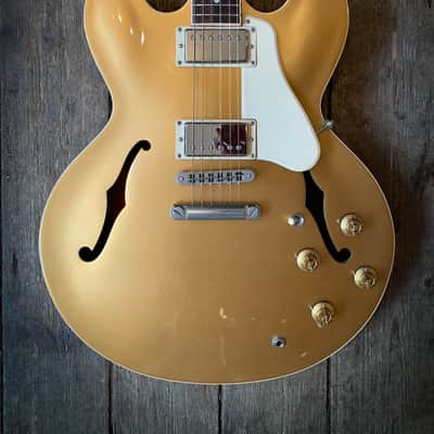 2013 Limited Edition Gibson ES-335 Dot in Gold finish with hard shell case image 1