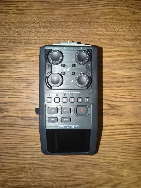 Zoom H6 Handy Audio Recorder 2020 - Present - All Black image 1