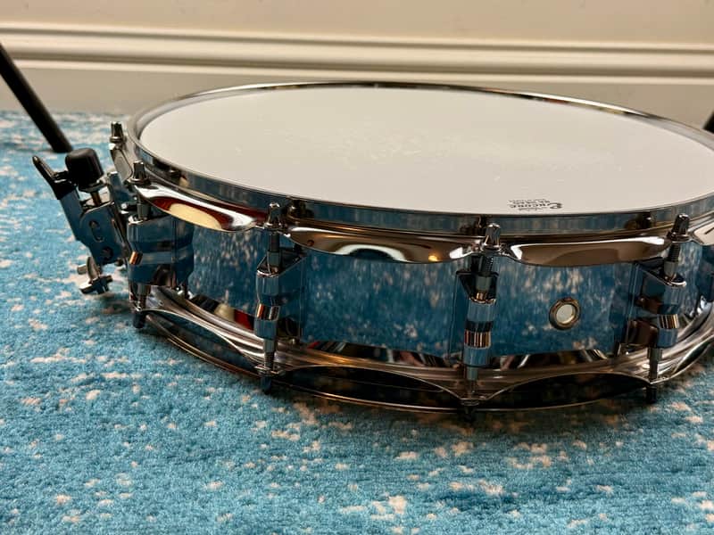 (Used once!) 14” x 3 MILLENIUM STEEL PICCOLO Snare image 1