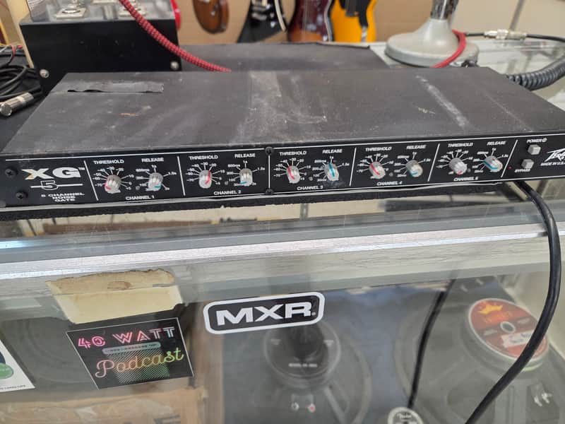 Peavey XG 5 channel Noise Gate 1980’s - Black image 1