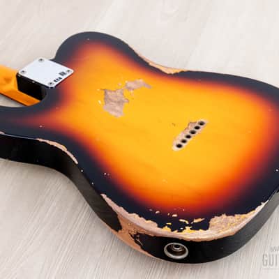 Fender Custom Shop 1963 Telecaster Heavy Relic Sunburst image 13