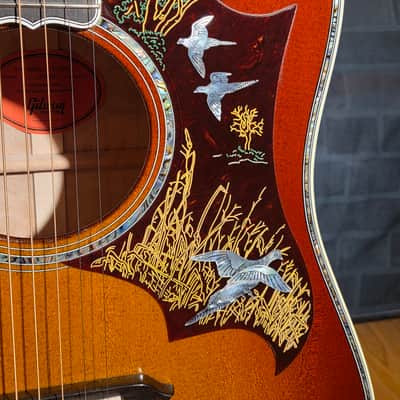 Gibson 2024 Custom Shop STUNNER PSL Doves In Flight Quilt Wildfire Burst 1 of 5 w/ OHSC, CoA & Build Sheet image 13