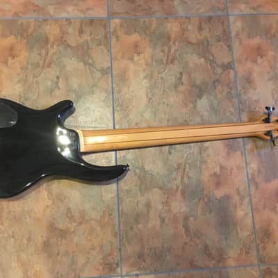 DEAN Edge 6 String Fretless Electric Bass Guitar w/ Active Pickups Nice image 6