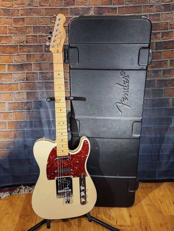 Fender American Nashville Telecaster w/ Aftermarket String Benders 2010 Pearl White