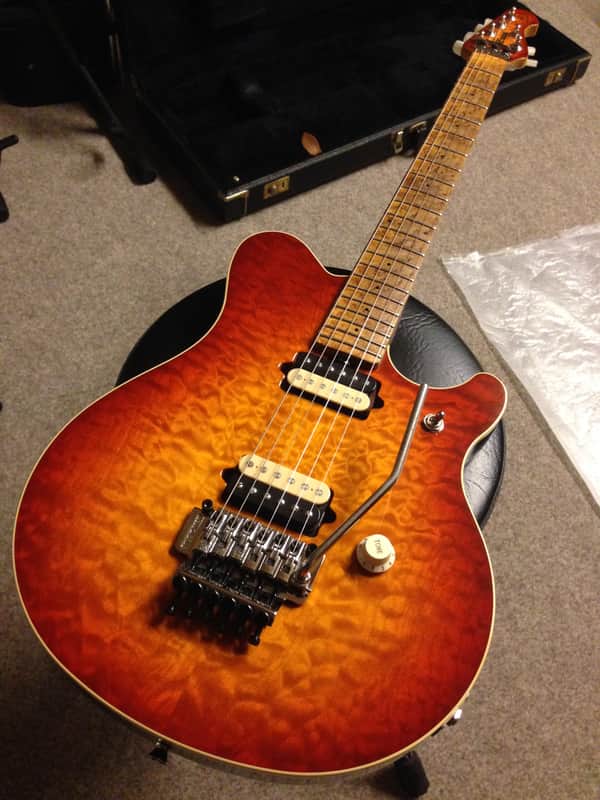 Music Man EVH Eddie Van Halen 1993 sunburst image 1