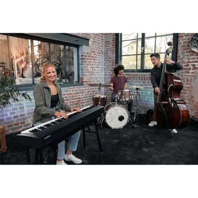 Kawai ES120 88-Key Portable Digital Piano with Speakers, Stylish Black image 11