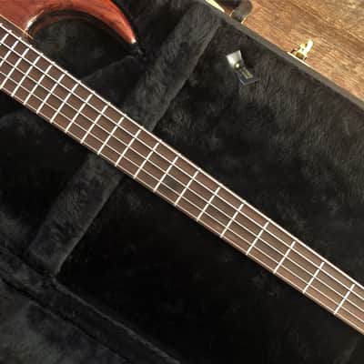 Tobias Signature 5 String Bass. 1990 Catalog Bass. Unique 1 of a Kind. Bubinga-Wenge image 22