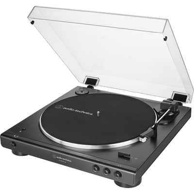 Audio-Technica Fully Automatic Belt-Drive BT Stereo Turntable, Black + 26 Month Protection Pack image 3