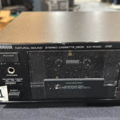 Yamaha KX-R430 Stereo Cassette Deck. Auto-Reverse. Made in Japan image 2