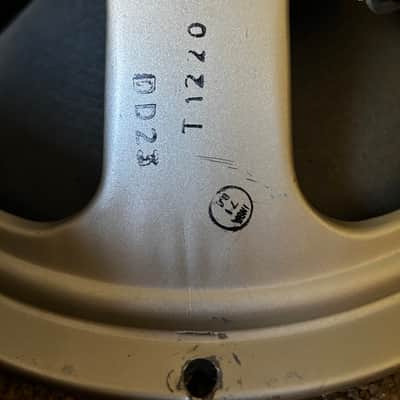 1971 Celestion G12M Greenback T1220 (8Ω) – Pair – Original Pulsonic Cones – DD25 image 3