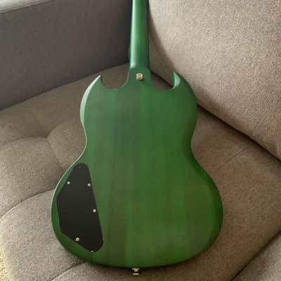Epiphone SG Classic Worn P90 2021 - Inverness Green image 3