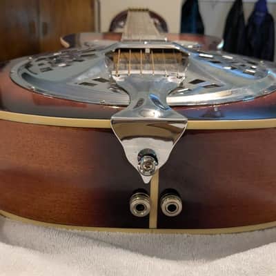 Gold Tone Reso Guitar with Knee Levers image 7