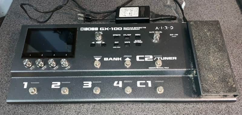 Boss GX-100 Guitar Effects Processor 2022 - Present - Black image 1