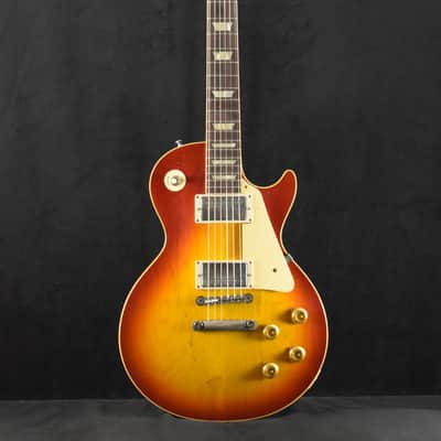 Gibson Murphy Lab 1958 Les Paul Standard Washed Cherry Sunburst Ultra Light Aged image 2