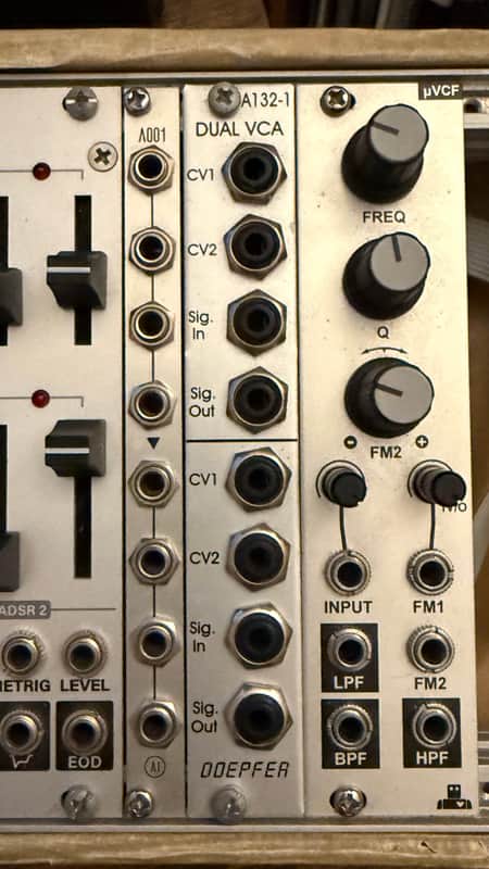 Doepfer A-132-1 Dual VCA 2010s - Silver image 1