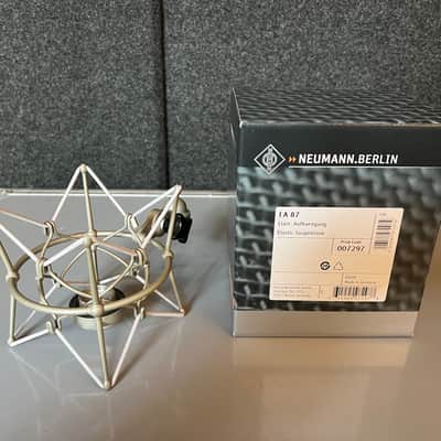 Neumann EA-87 Elastic Shockmount for U87 2010s - Nickel image 1