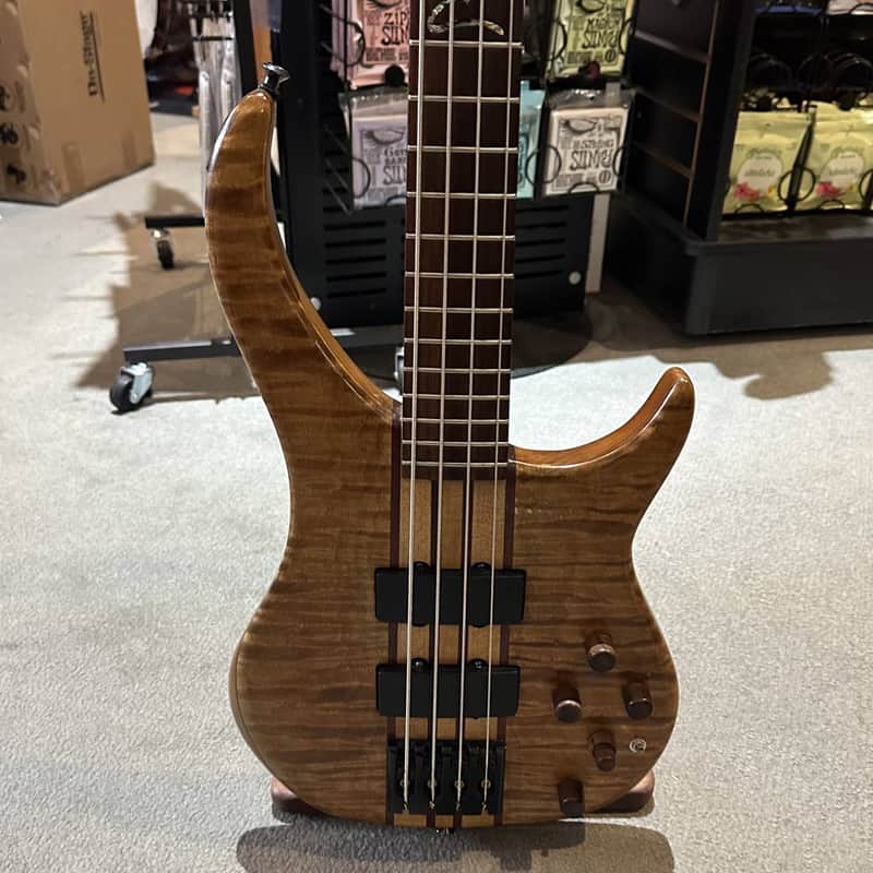 Peavey Cirrus 4 Active Tiger Eye Maple Top Bass w/ Case (Pre-Owned) image 1