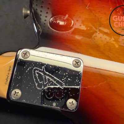 2006 Fender Japan CIJ TL67-88SPL Sonny Keith Richards Telecaster 3-Tone Sunburst image 17