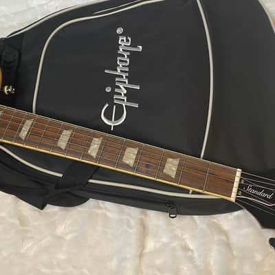 NEW ! Epiphone Les Paul Standard '60s Figured Top Electric Guitar - Iced Tea Burst - Gig Bag - Authorized Dealer - 8.6lbs - G05085 image 4