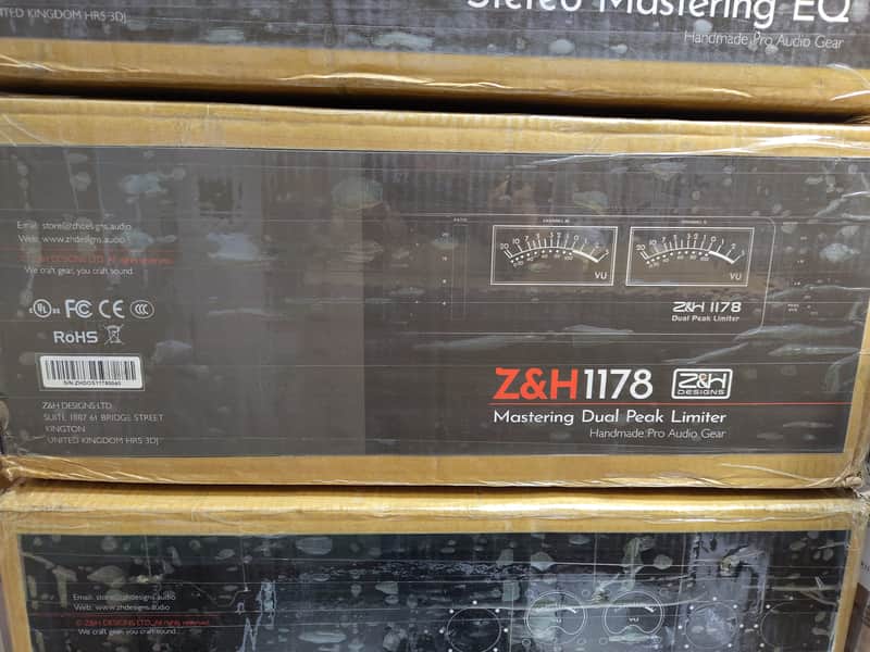 Z&H Designs 1178 Mastering Dual Peak Limiter (Black Friday Offer!) image 1
