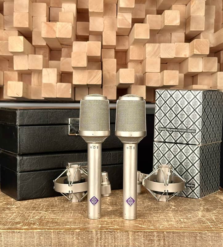 Neumann KM 86 Sequential Matched Stereo Pair. KM86, KM86i, KM 86i. Beautiful! image 1