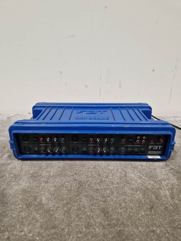 FBT Renegade Powered Mixer 160r 5 Channels Powered Mixer - 5 Channels, Compact Design - Good image 1