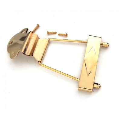 Short Gold Gibson 60s Tailpiece ES-335 Style image 7