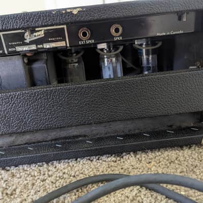 Vintage 1970s Garnet PA90 R stencil  guitar/pa amp image 5