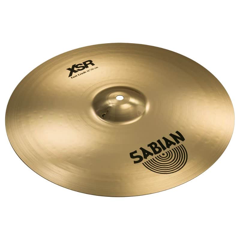 Sabian 16 Inch XSR Fast Crash Cymbal - XSR1607B image 1