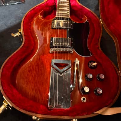 Gibson SG Standard '61 with Sideways Vibrola 2022 - Vintage Cherry image 2