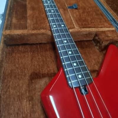 Ibanez DB700-RD Destroyer Bass 1984 Red image 6
