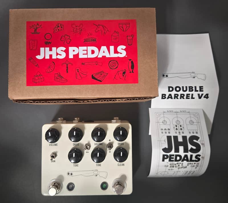JHS Double Barrel V4 2017 - 2025 - White