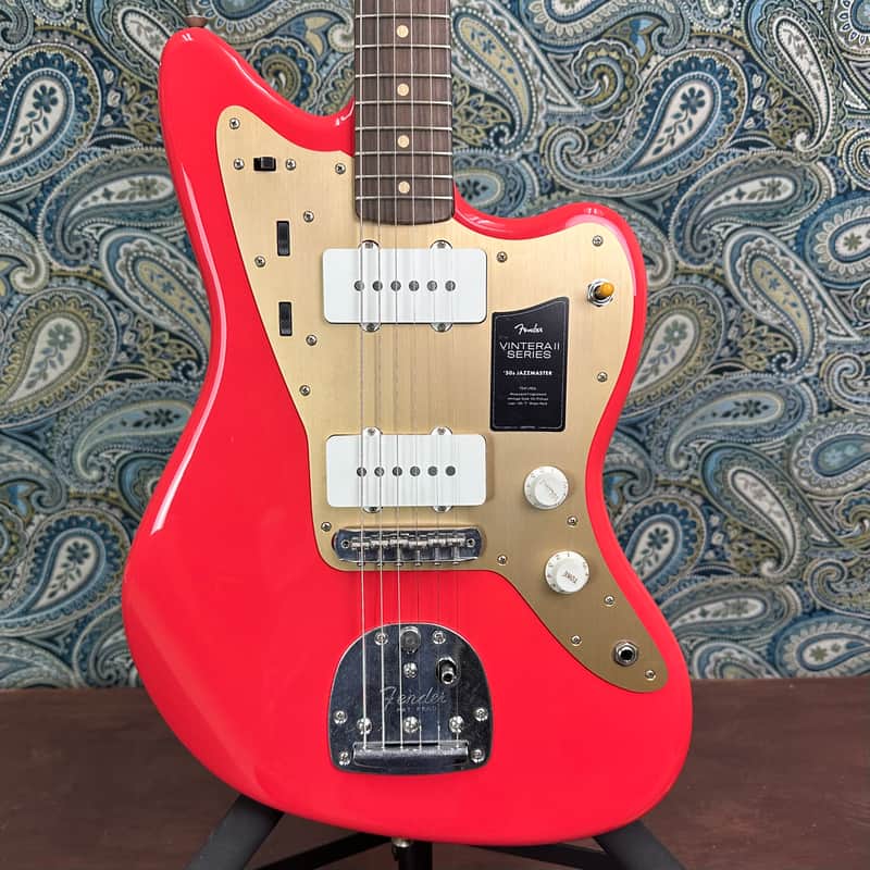 Fender Vintera II Road Worn '50s Jazzmaster Fiesta Red