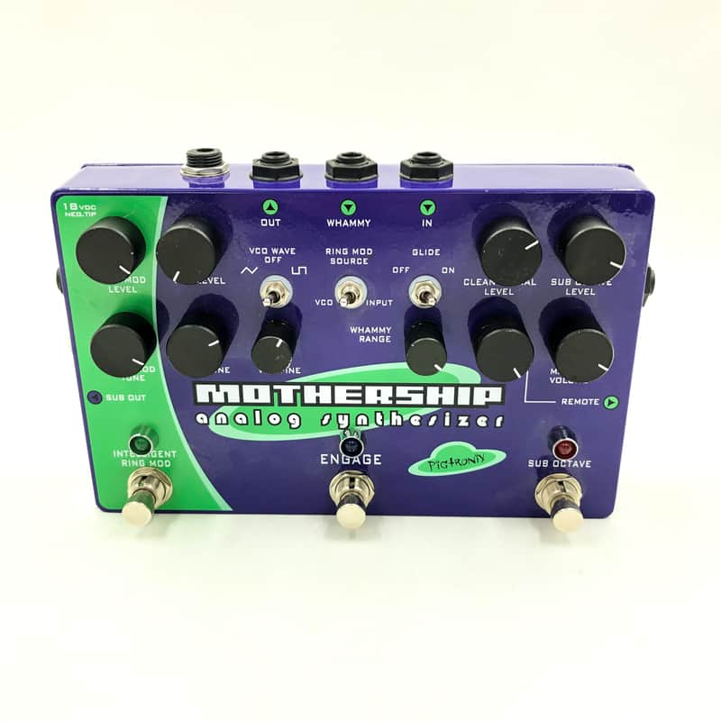 Pigtronix Mothership Analog Synthesizer Owned by Junkie XL image 1