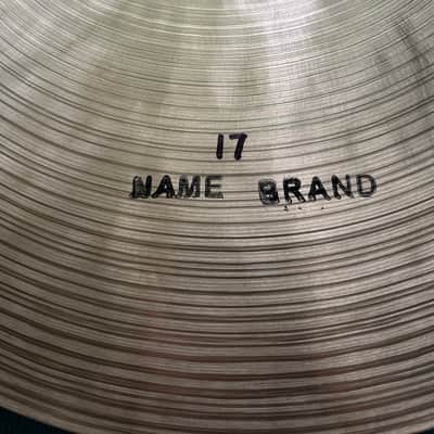 Name Brand 17 Inch "Signature" Paper Thin Crash Cymbal, 943 Grams, Video Demo. image 2
