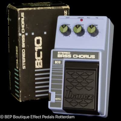 Ibanez BC10 ベースコーラスエフェクター IBANEZ / BC10 [bass demo] - YouTube