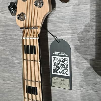 Marcus Miller V7 Vintage Swamp Ash 5 - White Blonde image 5