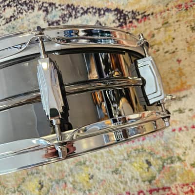 Ludwig Black Beauty 14x5" Nickel Over Brass 8-Lug Snare image 9