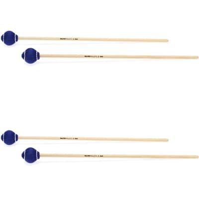 Deagan Terry Gibbs Medium Vibraphone Mallets Pair | Reverb