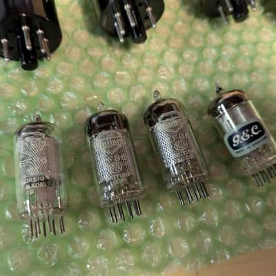 Vintage Quad II Tube Amp Hifi project lot--power amps, preamps, tubes image 10