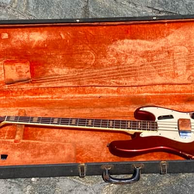 Fender Jazz Bass 1968 - Candy Apple Red - Custom Color - CAR image 24