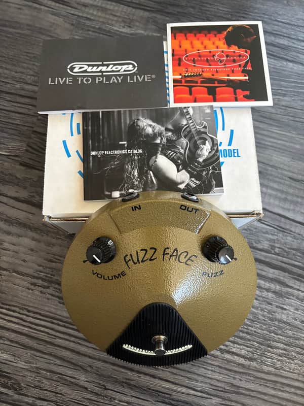 Dunlop EJF1 Eric Johnson Signature Fuzz Face | Reverb