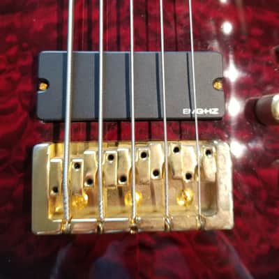 Spector Legend 5 Bass 2004-2005 Black Cherry image 2