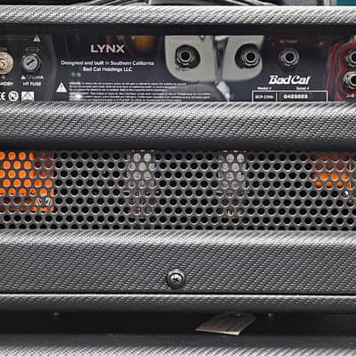 Bad Cat Lynx 2-Channel 50-Watt Hi Gain Modern Voiced Guitar Head - Black image 6