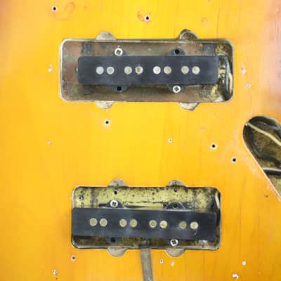 1959 Fender Prototype Jazz Bass Sunburst (Refinished) image 6