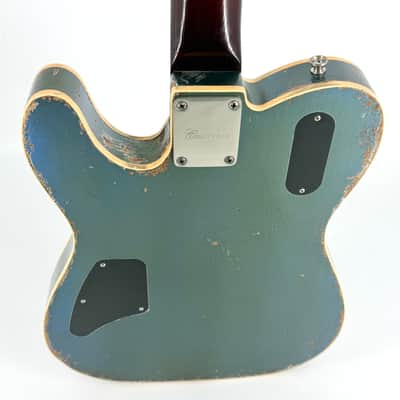2024 Castedosa Marianna Semi-Hollow Masterbuilt Relic - Aged Lake Placid Blue image 10
